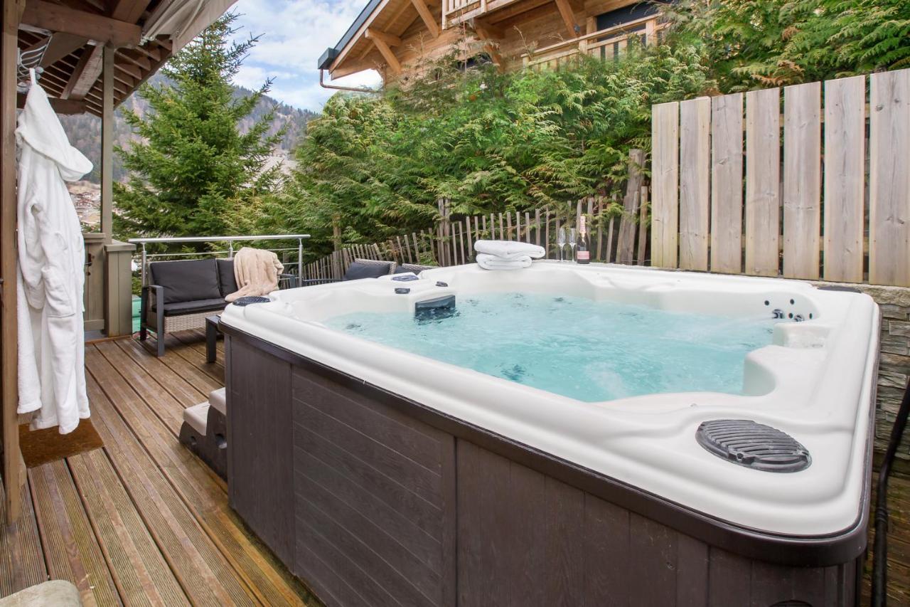 Chalet Muguet Gauche With Hot Tub Sleeps 10 Central Морзин Екстериор снимка